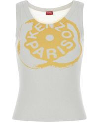 KENZO - Sleeveless Tops - Lyst