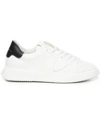 Philippe Model - Schoenen ,Wit ,Katoen Sneaker - Lyst
