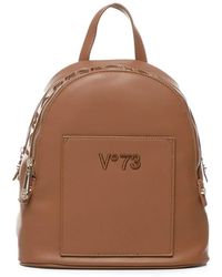 V73 - Brandy bestickte tasche mit goldfarbenen details - Lyst