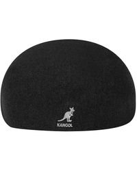Kangol - Schwarze nahtlose wollmütze 507 - Lyst