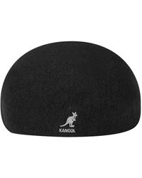 Kangol - Schwarze nahtlose wollmütze 507 - Lyst