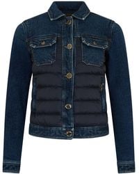 Moorer - Denim Jacket Essential Class - Lyst