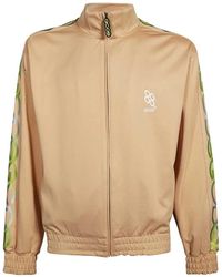 Gcds - Hoodies & Sweatvesten ,Polyester Logo Mouw Techno Fabric Sweatshirt - Lyst