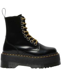 Dr. Martens - Schwarze Jadon Max Stiefel - Lyst