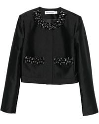 Self-Portrait - Zelfportretjack Gemaakt Van Satijn. - Lyst