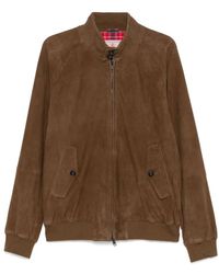 Baracuta - Jassen ,Bruin ,Katoen G9 Suede Jacket - Lyst