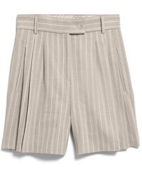 ARMEDANGELS - Stripe Kaayua Pleated Short - Lyst