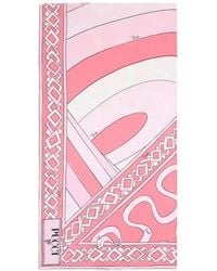 PUCCI - Abstract Print Scarf - Lyst