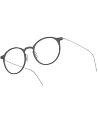 Lindberg - Klassische Minimalistische Titan-Brille - Lyst