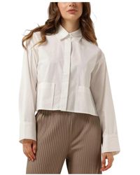 Y.A.S - Overhemden ,Wit ,Elegante Witte Blouse - Lyst