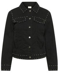 Kaffe - Denim Jackets - Lyst