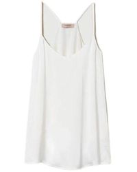 Twinset - Sleeveless Tops - Lyst