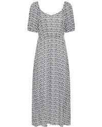 Ichi - Maxi Dresses - Lyst