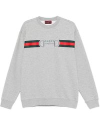 Gucci - Sweatshirt Van Katoenjersey Met Print - Lyst