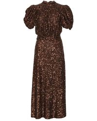 ROTATE BIRGER CHRISTENSEN - Midi Dresses - Lyst