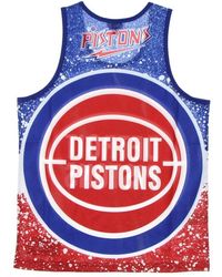 Mitchell & Ness - Fitness ,Veelkleurig ,Polyester Nba Jumbotron Tank Top - Lyst