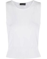 Roberto Collina - Sleeveless Tops - Lyst