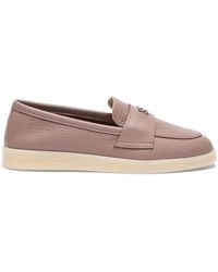 Casadei - Passage Loafer With C-chain - Lyst