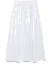 D.exterior - A-Line Midi Rok - Lyst
