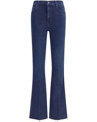 Mother - Weekender Fray Crop Flare Jeans - Lyst