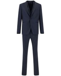 Tagliatore - Abito tre pezzi bluavy - Lyst