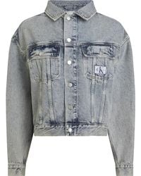 Calvin Klein - Denim Jackets - Lyst