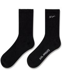 Axel Arigato - Ondergoed ,Zwart ,Katoen Scribble Tube Socks - Lyst