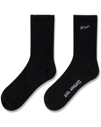 Axel Arigato - Ondergoed ,Zwart ,Katoen Scribble Tube Socks - Lyst