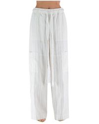 Wales Bonner - Straight Trousers - Lyst