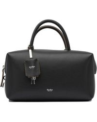Max Mara - Schwarze Handtasche Mit Doppelgriffen - Lyst