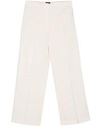 Theory - Weite bein crepe hose - Lyst
