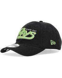 KTZ - Accessoires ,Zwart ,Katoen Mlb Throwback Gebogen Klep Pet - Lyst