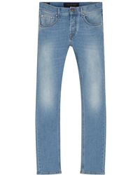 Hand Picked - Klassische denim jeans für den alltag - Lyst