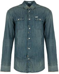 Guess - Denim Shirts - Lyst