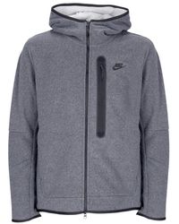 Nike - Fitness ,Zwart ,Katoen Tech Fleece Zip Hoodie - Lyst