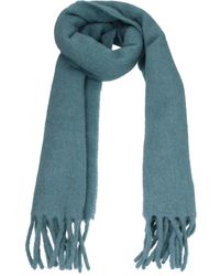 Ami Paris - Groene Alpaca Sjaal Met Franjes - Lyst