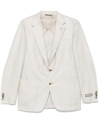 Canali - Americana Jaspeada Blazer - Lyst