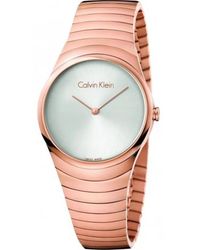 Calvin Klein - Accessoires ,Roze ,Whirl Quartz Horloge - Lyst