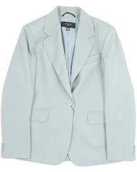 Max Mara - Jassen ,Groen ,Wol Lamine Blazer - Lyst