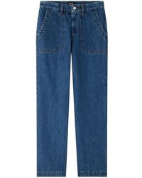 A.P.C. - Straight Fit Jeans - Lyst