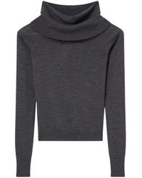 Stella McCartney - Truien & Vesten ,Grijs ,Wol Wollen Coltrui - Lyst