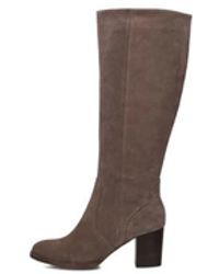 Omoda - Taupe Suède Hoge Laarzen 2259-08 - Lyst
