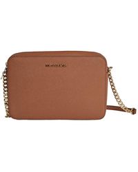 Michael Kors - Bandolera Jet Set Grande De Piel Saffiano - Lyst