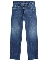 DSquared² - Jeans ,Blauw ,Katoen Stretch Five-Pocket Jeans - Lyst
