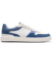 Clarks - Schoenen ,Veelkleurig ,Leer Court Lite Race - Lyst