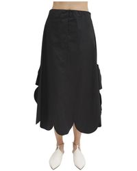 MEIMEIJ - Midi Skirts - Lyst