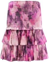 Isabel Marant - Marant Etoile Naomi Organic Cotton Skirt - Lyst