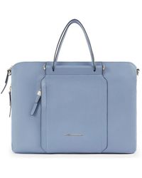 Piquadro - Expandable Slim Laptop Bag 15,6" - Lyst