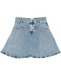 Closed - Rokken ,Blauw ,Denim A-Lijn Denim Rok - Lyst