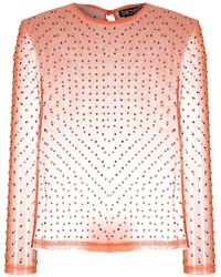 Siedres - Desta Sheer Blouse - Lyst